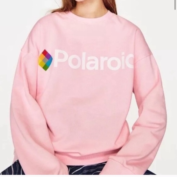 Zara Tops - Zara Poloroid Print sweatshirt